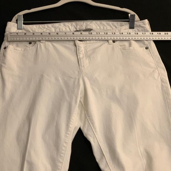 The North Face Womens Pants White Size 14 Tapered Leg Longer Inseam Some Stretch - Picture 5 of 12